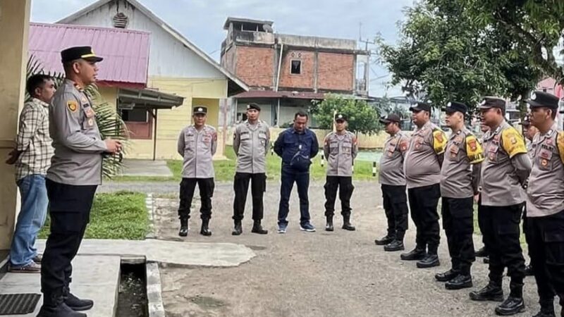 Antisifasi Serangan Buaya, Polsek Muara Kelingi Polres Musi Rawas Himbau Jangan Lakukan Aktifitas di Sungai
