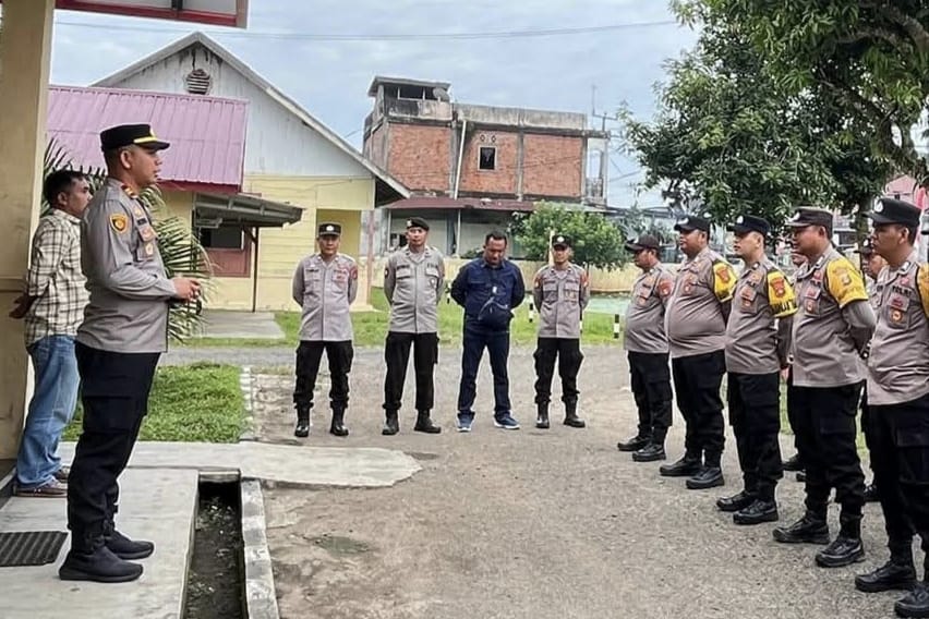 Antisifasi Serangan Buaya, Polsek Muara Kelingi Polres Musi Rawas Himbau Jangan Lakukan Aktifitas di Sungai