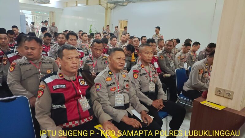 Polres Lubuk Linggau mengirimkan  personel untuk mengikuti Pelatihan Penanggulangan Karhutbunla