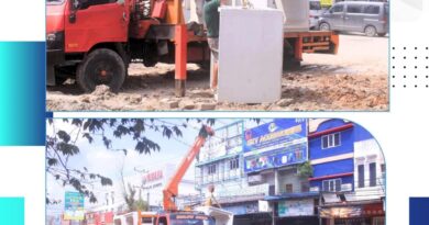 Antisipasi Banjir, Drainase Di Jalan Poros SM.Raja Dikeruk Arus Kendaraan Dari Arah Sigambal Dialihkan Sementara 