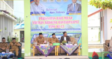 Milad ke-13 Yayasan ARROZAQ, Wabup: Sinergi Mewujudkan Labuhanbatu Cerdas dan Bersinar