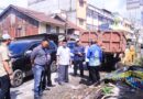 Wujudkan Labuhanbatu Bersih, DLH dan Unsur Muspika Pasang Spanduk Larangan Buang Sampah di Aek Nabara