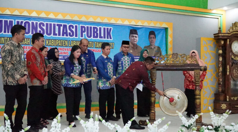 Wabup Buka Forum Konsultasi Publik RKPD Kabupaten Labuhanbatu Tahun 2027