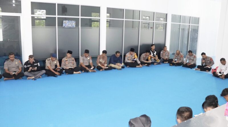 Kapolres Musi Rawas Pimpin Syukuran Gedung SPPG Polres Musi Rawas