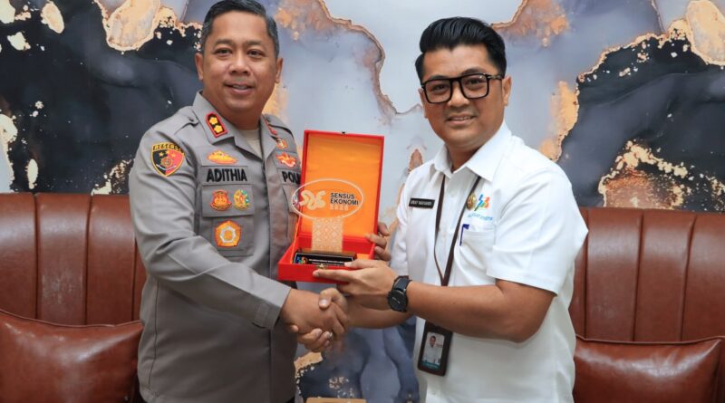 Polres Lubuk Linggau Kawal Dan Mensosialisasikan Sensus Ekonomi Hingga ke Tingkat Polsek dan Bhabinkamtibmas