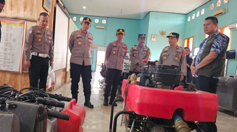 Pastikan Kesiapan Sarana dan Prasarana Dalam Menghadapi Potensi Bencana di Wilayah Kabupaten Musi Rawas Jelang Idul Fitri, Kapolres Kunjungi BPBD 