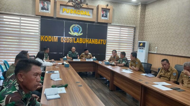 Pemkab Labuhanbatu Siapkan Dua Opsi Lokasi Pembangunan Yonif TP Tahap Tiga