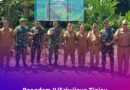 Pangdam II/Sriwijaya Bersama Bupati Musi Rawas Melakukan Peninjauan Marshalling Area Yonif TP 947/Pangeran Amin 