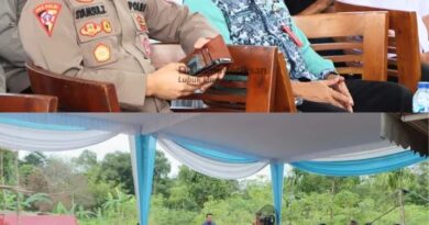 Bedah Rumah Diselenggarakan oleh Kepolisian Republik Indonesia wilayah Sumatera Selatan dan Dilaksanakan Secara Serentak di Seluruh Daerah Melalui sambungan virtual 