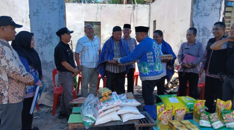 Gandeng BAZNAS, Pemkab Labuhanbatu Berikan Bantuan Sosial Untuk Korban Kebakaran di Tanjung Medan