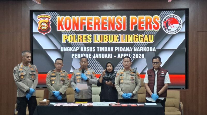 Komitmen Berantas Narkoba Polres Lubuk Linggau Berhasil Mengamankan Sedikitnya 38 Tersangka Pengedar Narkoba Dari 29 Kasus yang Diungkap