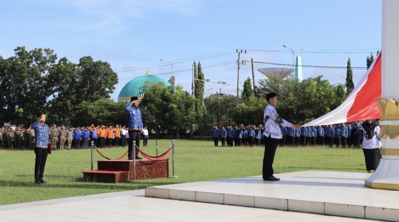Polri Dukung Dunia Pendidikan, Kapolres Musi Rawas Ikuti Upacara Peringatan Hardiknas 2026