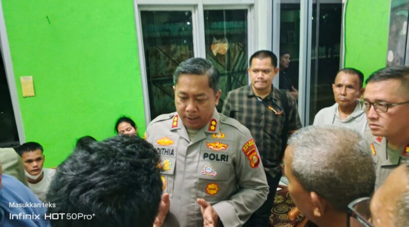 Merespons Peristiwa Memilukan , Kapolres Lubuk Linggau AKBP Adithia Bagus Arjunadi Tunjukkan kepedulian Tinggi Mendatangi Rumah Sakit Siti Aisyah 