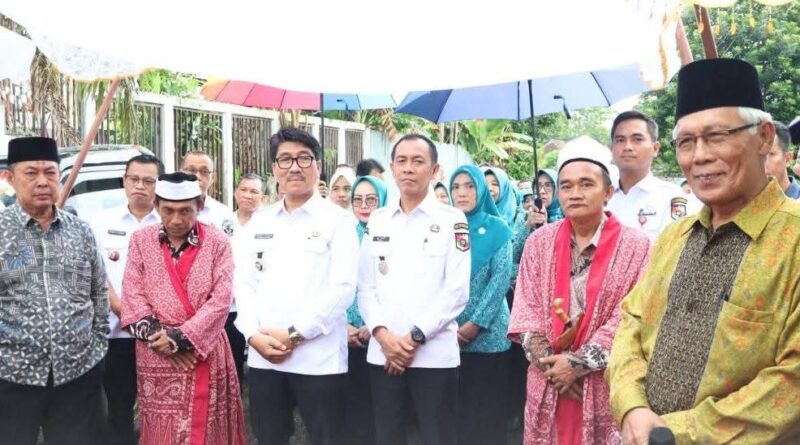 Kunjungan Kerja di Kota Alam, Bupati dan Wakil Bupati Lampung Utara Perkuat Sinergi dengan Masyarakat
