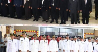 Pejabat Administrator dan Pengawas di Lingkungan Pemkab Lampung Utara Resmi Dilantik