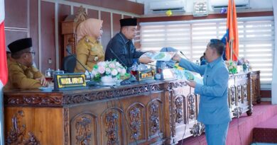Bupati Labuhanbatu Terima Laporan Rekomendasi Dari DPRD Terhadap LKPJ TA.2025