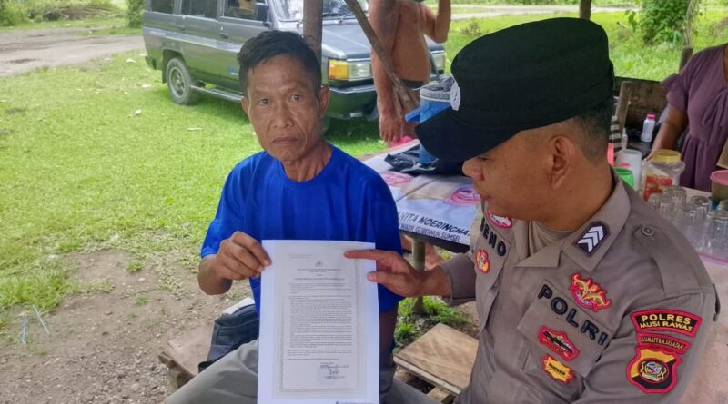 Kapolres Musi Rawas Tegaskan: Jangan Bakar Hutan dan Lahan, Pelaku Karhutla Akan Diproses Hukum