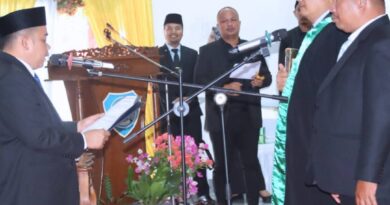 DPRD Labuhanbatu Gelar Rapat Paripurna Pengucapan Sumpah/ Janji PAW Anggota DPRD Masa Jabatan 2024-2029