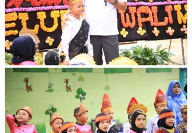 Wakil Bupati Labuhanbatu Saksikan Pelepasan Santriwan dan Santriwati RA Al Hidayah Bulu Cina