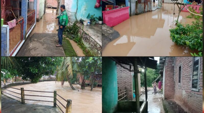 Respons Cepat Situasi Darurat , Jajaran Polsek Lubuk Linggau Barat Polres Lubuk Linggau Bergerak Cepat Turun ke Lapangan Memantau situasi, Memastikan Keselamatan Warga yang Terdampak