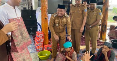 Peduli Sosial, Wakil Bupati Labuhanbatu Buka Khitanan Ceria Sambut 1448 H