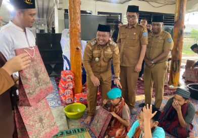 Peduli Sosial, Wakil Bupati Labuhanbatu Buka Khitanan Ceria Sambut 1448 H