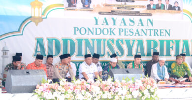 Wabup Jamri Apresiasi Prestasi Dua Santri Addinussyarifiah yang Lolos ke Al-Azhar