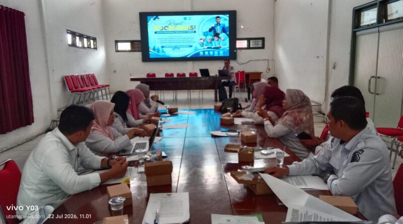 Kadisdik Labuhanbatu Pimpin Rakor Lintas OPD, Percepat Wajib Belajar 1 Tahun Prasekolah, Target Partisipasi PAUD Capai 80 Persen