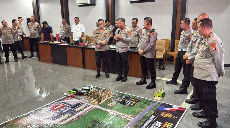 Mencegah Serta Mengendalikan Setiap Potensi gangguan Kamtibmas Dengan Lebih Efektif dan Profesional Polres Lubuk Linggau Adakan Latihan TFG