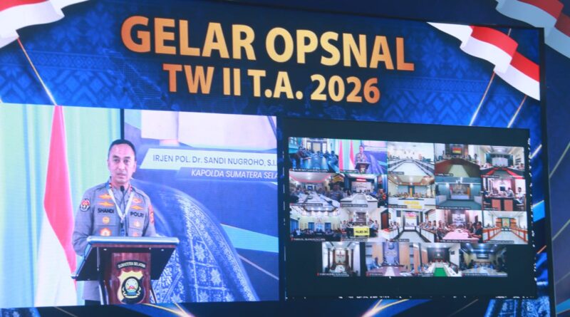 Kapolres Musi Rawas Hadiri Gelar Operasional Triwulan II Polda Sumsel, Perkuat Sinergi Tingkatkan Kinerja Kepolisian