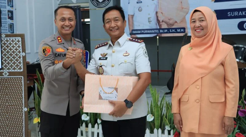 KAPOLRES LUBUK LINGGAU MENGHADIRI SERTIJAB KALAPAS DAN MEMPERKUAT SINERGI ANTAR LEMBAGA