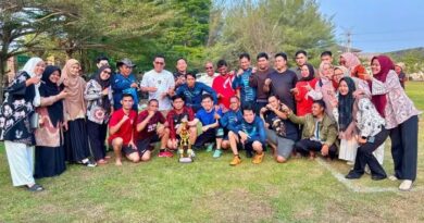 Tim Disdik SMP Berhasil Juara I Turnamen Mini Soccer Antar OPD Kabupaten Musi Rawas