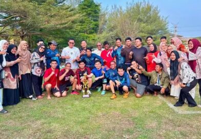 Tim Disdik SMP Berhasil Juara I Turnamen Mini Soccer Antar OPD Kabupaten Musi Rawas