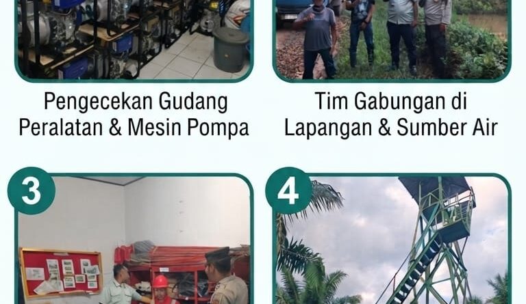 Sinergi Tanggap Darurat: Polres Musi Rawas dan PT Lonsum Perkuat Kesiapsiagaan Hadirkan Kawasan Bebas Karhutla