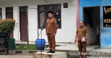 Kadisdik Abdi Jaya Pohan Pimpin Apel Gabungan Kelompok III Pemkab Labuhanbatu