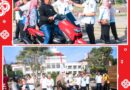 Sambut HUT ke-81 RI, Pemkab Labuhanbatu Bagikan 300 Bendera Merah Putih kepada Pengguna Jalan