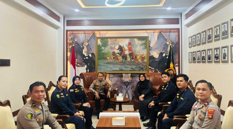Kedatangan Tim Biddokkes Polda Sumsel Disambut Hangat secara langsung oleh Kapolres Lubuk Linggau Bersama Jajarann
