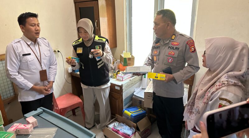 Pastikan Stok Obat Aman, Polres Musi Rawas Cek Ketersediaan Logistik Kesehatan di Dinkes