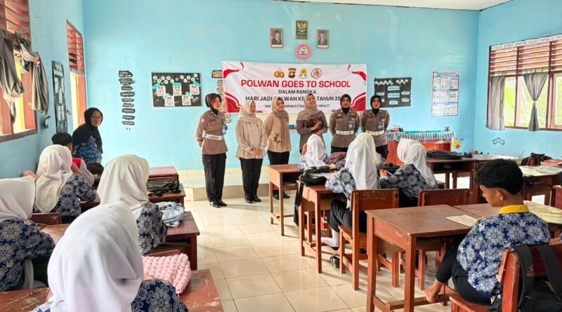 Hari Jadi Polwan ke-78, Polwan Polres Musi Rawas Tebar Dampak Positif Lewat Edukasi, Masker hingga Bantuan Sosial
