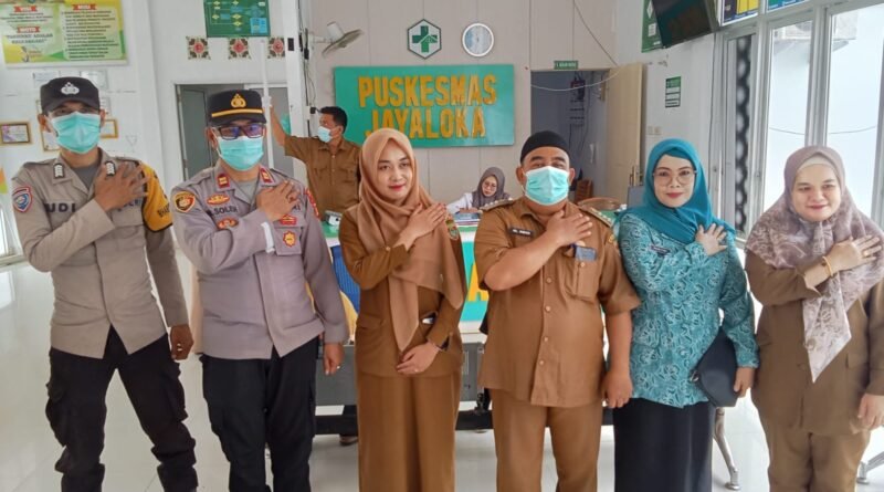 Antisipasi Dampak Asap Karhutla, Polsek Jayaloka Polres Musi Rawas Cek Kesiapan Obat dan Fasilitas Kesehatan