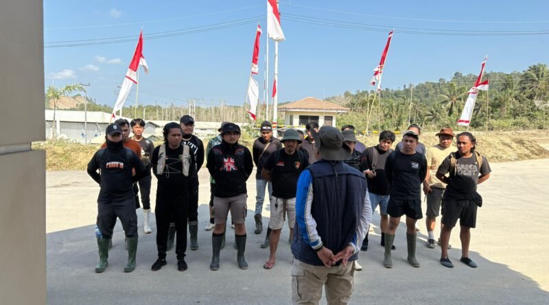 DITRESKRIMSUS POLDA GORONTALO TETAPKAN TERSANGKA DAN TAHAN PEMILIK LOKASI PETI DAM HULAWA YANG LONGSOR DI POHUWATO
