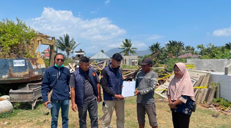 POLISI TEMUKAN BARANGBUKTI BEKAS BANGUNAN CAGAR BUDAYA YANG HILANG, INDIKASI SENGAJA DIHILANGKAN ATAU DICURI?