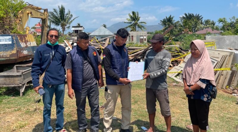 POLISI TEMUKAN BARANGBUKTI BEKAS BANGUNAN CAGAR BUDAYA YANG HILANG,  IINDIKASI SENGAJA DIHILANGKAN ATAU DICURI?