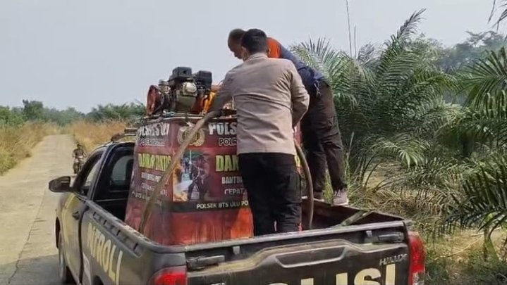 Antisipasi Karhutla Akhir Pekan, Wakapolres Musi Rawas Minta Jajaran Intensifkan Patroli dan Pengawasan Drone