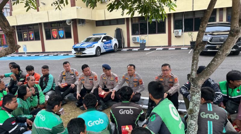 Polres Lubuklinggau Gelar Silaturahmi Bersama Para Pahlawan Tranportasi, Rangka HUT Lalulintas Ke-71