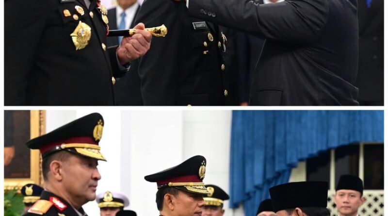 Presiden Prabowo Subianto Resmi Lantik Suyudi Ario Seto Sebagai Kapolri Dan Wahyu Hadiningrat Sebagai Wakapolri