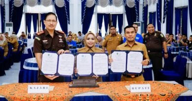 Pendidikan Labuhanbatu Diperkuat, Bupati Maya Hasmita Teken MoU Bersama Kejatisu dan Disdik Sumut
