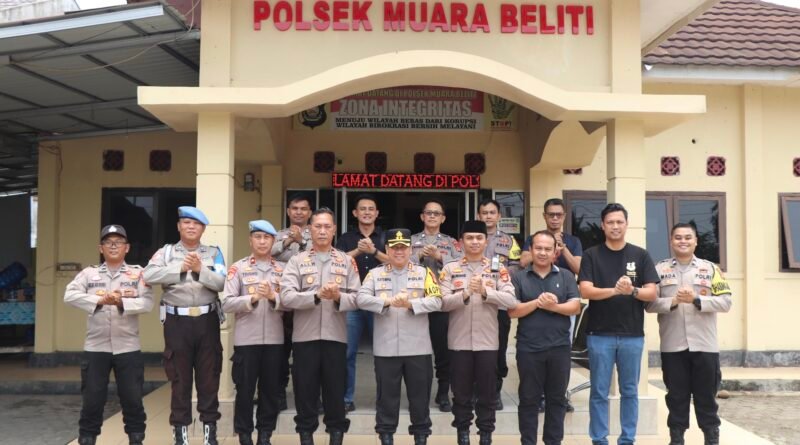 Baru Empat Hari Jabat Kapolres Musi Rawas, AKBP Gokma Langsung Tancap Gas! Cek Kesiapan Personel Polsek Muara Beliti